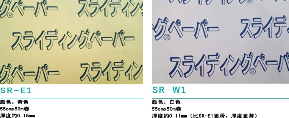 推移滑動(dòng)紙四種規(guī)格如何選擇？