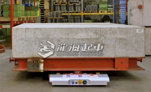 德國JLA-e5/12G電動搬運(yùn)小坦克案例圖二