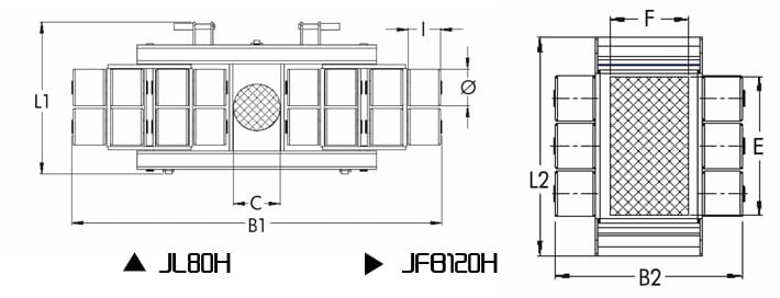 JL80H_JFB120H組合搬運(yùn)坦克車尺寸圖