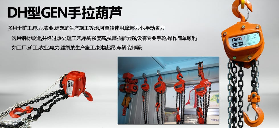 韓國(guó)DH型進(jìn)口手拉葫蘆圖