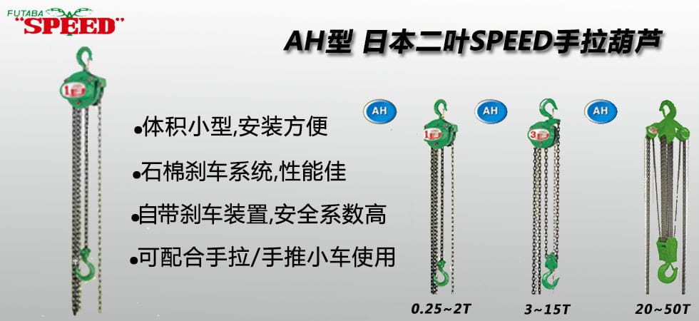 AH型二葉手拉葫蘆圖片